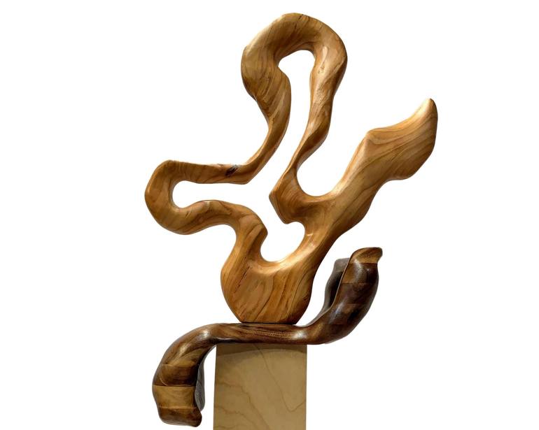Original Abstract Expressionism Abstract Sculpture by Kevin Doberstein
