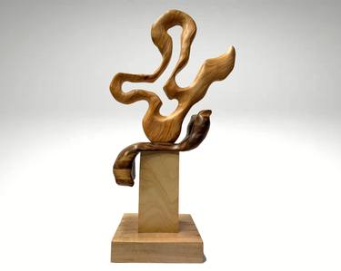 Original Abstract Expressionism Abstract Sculpture by Kevin Doberstein