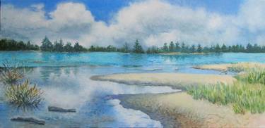 Original Realism Landscape Paintings by Diana Wright Troxell