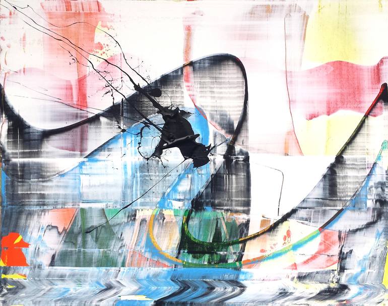 16-132 Painting by Jürgen Angeler | Saatchi Art