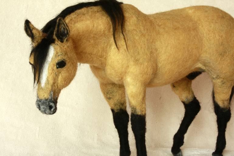 Original Realism Animal Sculpture by Minzoo NeedleFelting