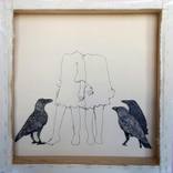 crows (back) by Gulcan Senyuvali