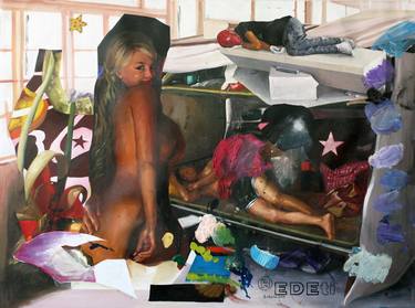 Print of Pop Art Erotic Paintings by Sinkovics EdE