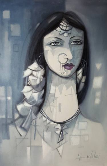 Print of Figurative Portrait Paintings by Nadiaz Collection