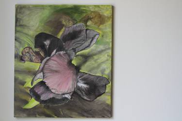 Original Figurative Floral Painting by Pamela Ekstrom