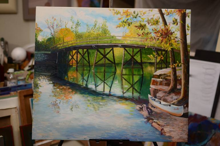 Original Other Landscape Painting by Hanna Taranishyna