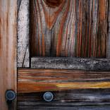 Weathered Wood Door by Michael Borders