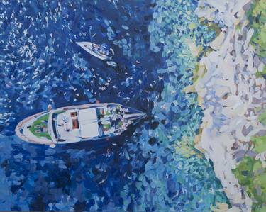 Print of Boat Paintings by Anastasija Koerkovitsj
