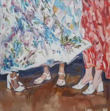 Original Expressionism Women Paintings by Anastasija Koerkovitsj