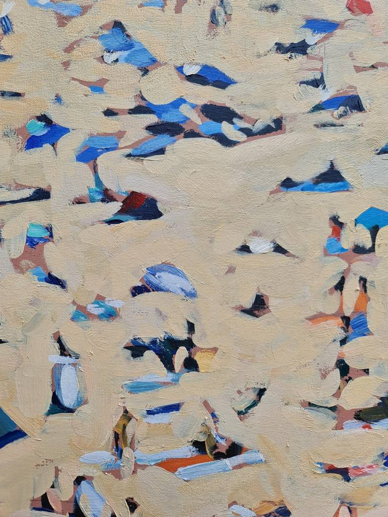 Original Beach Painting by Anastasija Koerkovitsj