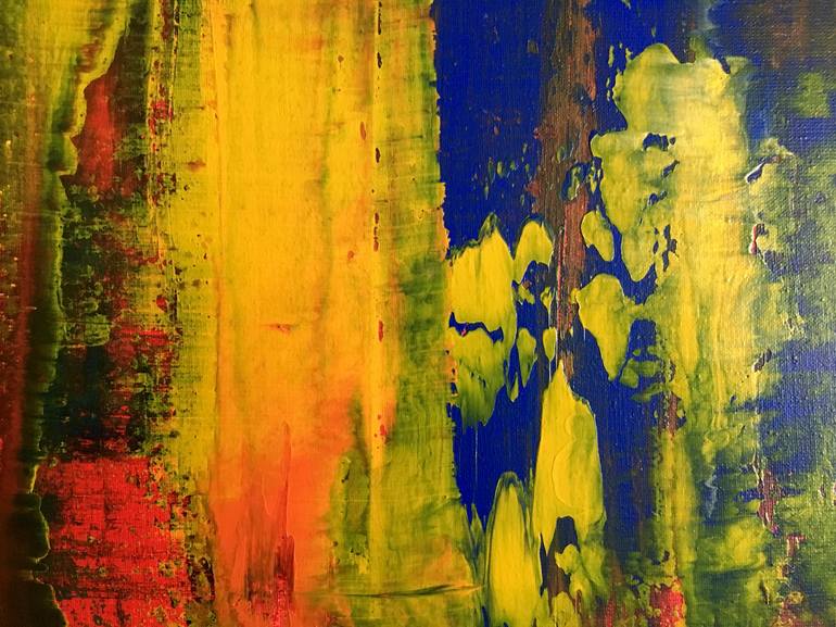 Original Abstract Painting by Julijana Ravbar