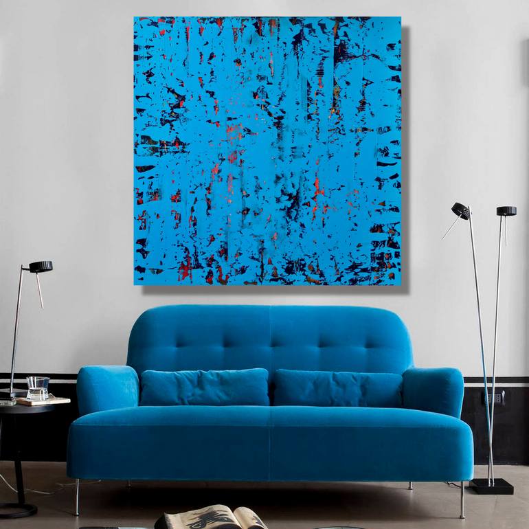 Original Modern Abstract Painting by Julijana Ravbar