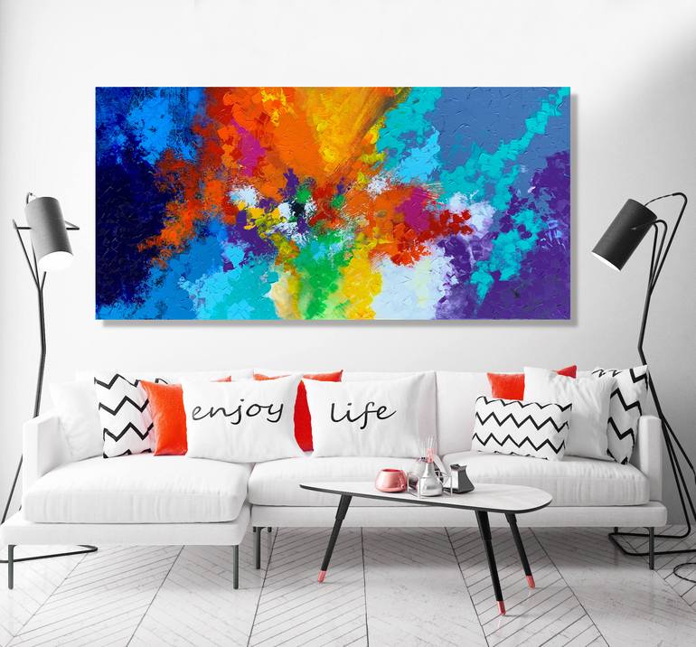 Original Abstract Painting by Julijana Ravbar