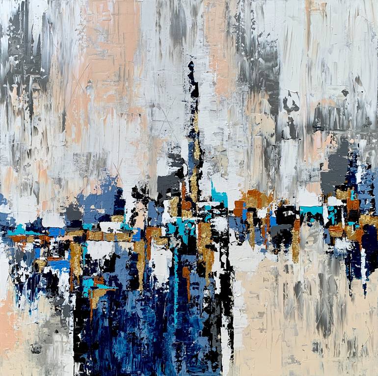 City Living Painting by Julijana Ravbar | Saatchi Art