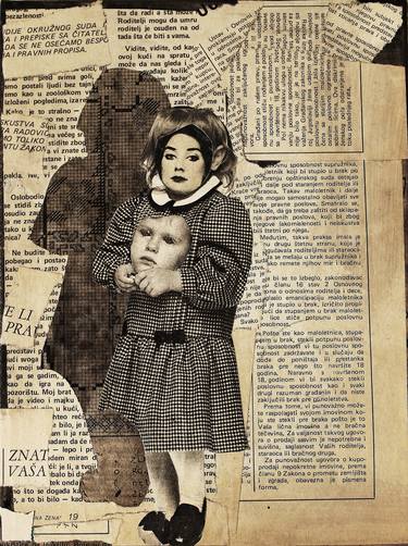 Print of People Collage by Petra Balekić