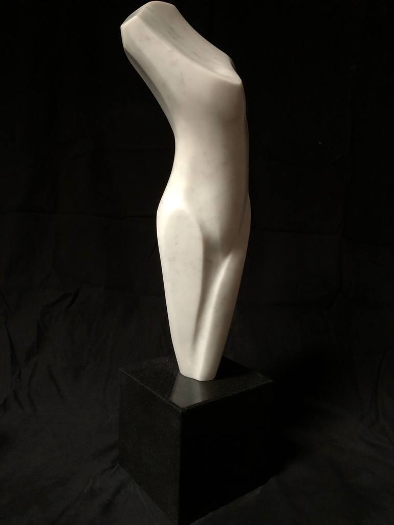 Original Abstract Nude Sculpture by Steven Lustig
