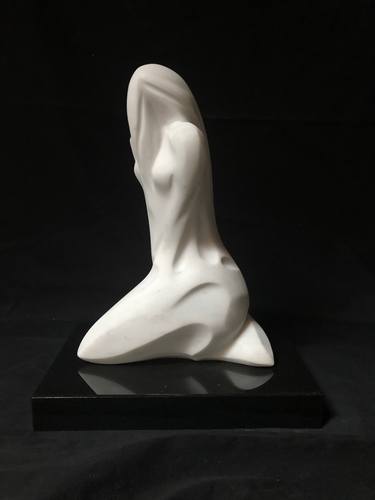 Marble Lace Sculpture by Steven Lustig