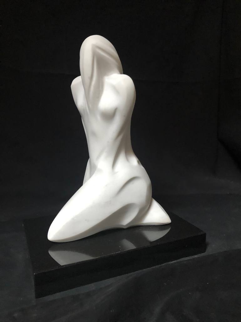 Original figurative Women Sculpture by Steven Lustig