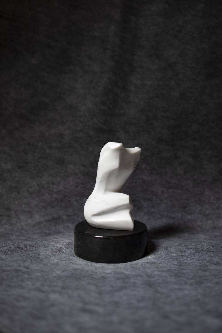 Original Figurative Nude Sculpture by Steven Lustig