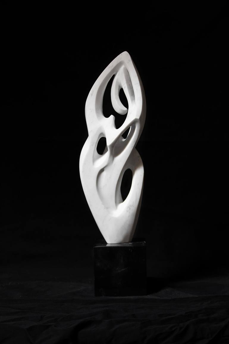 Marble Lace Sculpture by Steven Lustig