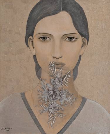 Print of Portrait Paintings by Xinmo Li