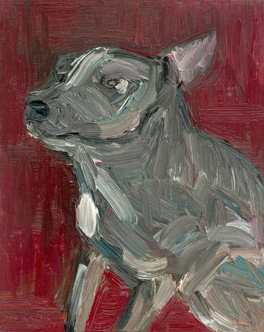 Print of Expressionism Dogs Paintings by Dan Adams