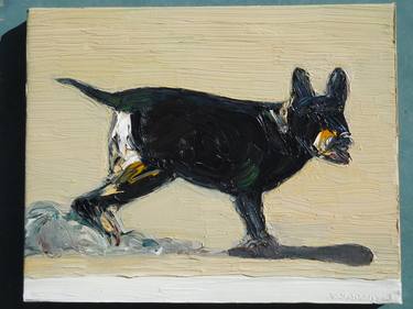 Print of Expressionism Dogs Paintings by Dan Adams