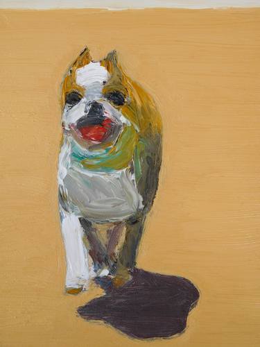 Print of Dogs Paintings by Dan Adams
