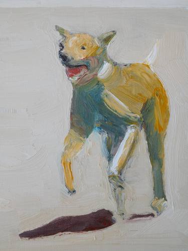 Print of Expressionism Dogs Paintings by Dan Adams