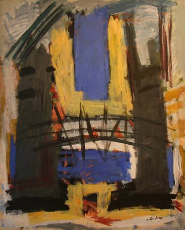 Print of Abstract Architecture Paintings by Arvydas Baltrunas