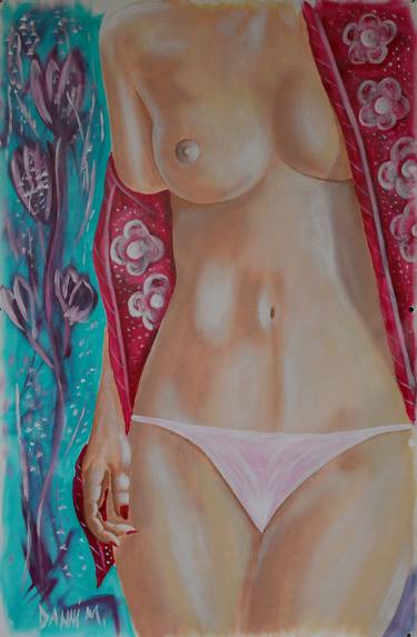 Print of Fine Art Erotic Paintings by Mihalache Danniel
