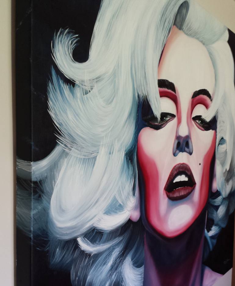 Original Portraiture Pop Culture/Celebrity Painting by Ricky Havens