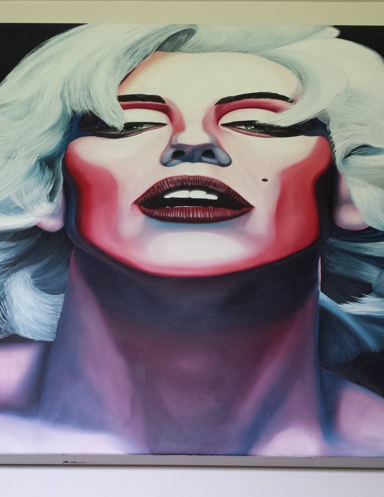 Original Portraiture Pop Culture/Celebrity Painting by Ricky Havens