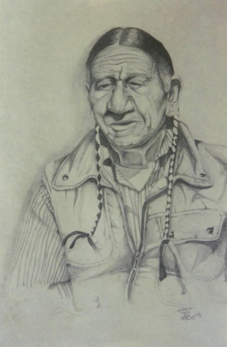 The Bread Maker (Pencil study) Drawing by Jaime Kafati Saatchi Art