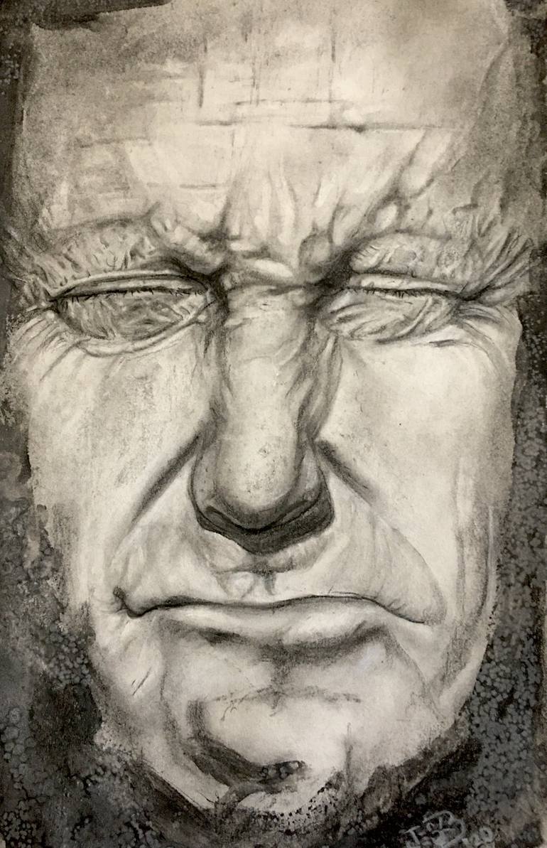 Powdered Charcoal in a Portrait 