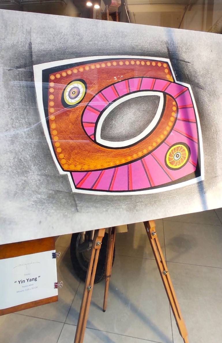 Original Abstract Religion Mixed Media by Scigarda Thebrandofart