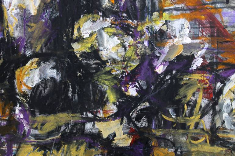 Original Abstract Still Life Painting by Cristian Porumb