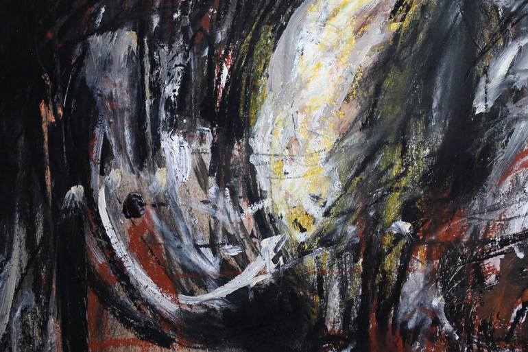 Original Abstract Still Life Painting by Cristian Porumb