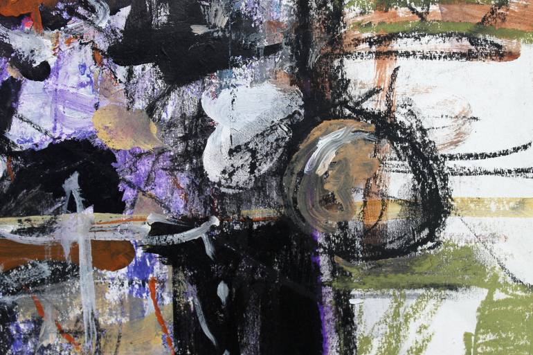 Original Abstract Still Life Painting by Cristian Porumb