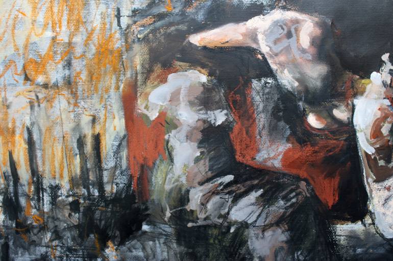 Original Classicism Classical Mythology Painting by Cristian Porumb