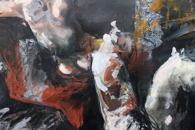 Original Classicism Classical Mythology Painting by Cristian Porumb