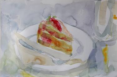 Original Fine Art Food Paintings by Mirela Blazevic