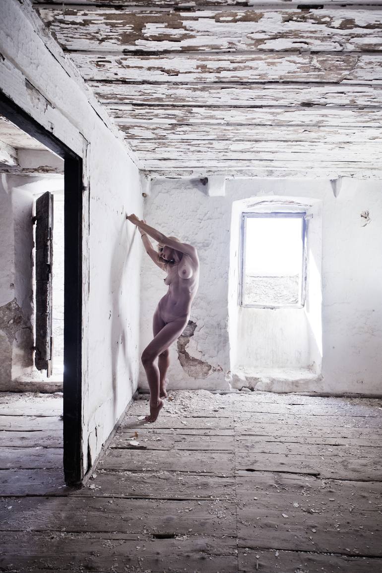 Nude woman in old house [Limited Edition 110] Photography by Ivan Grlic |  Saatchi Art