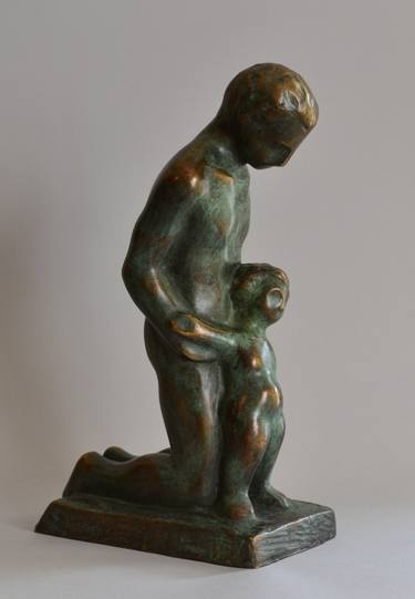Original Family Sculpture by Sinisha Noveski