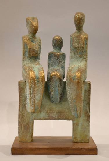 Original Fine Art Family Sculpture by Sinisha Noveski