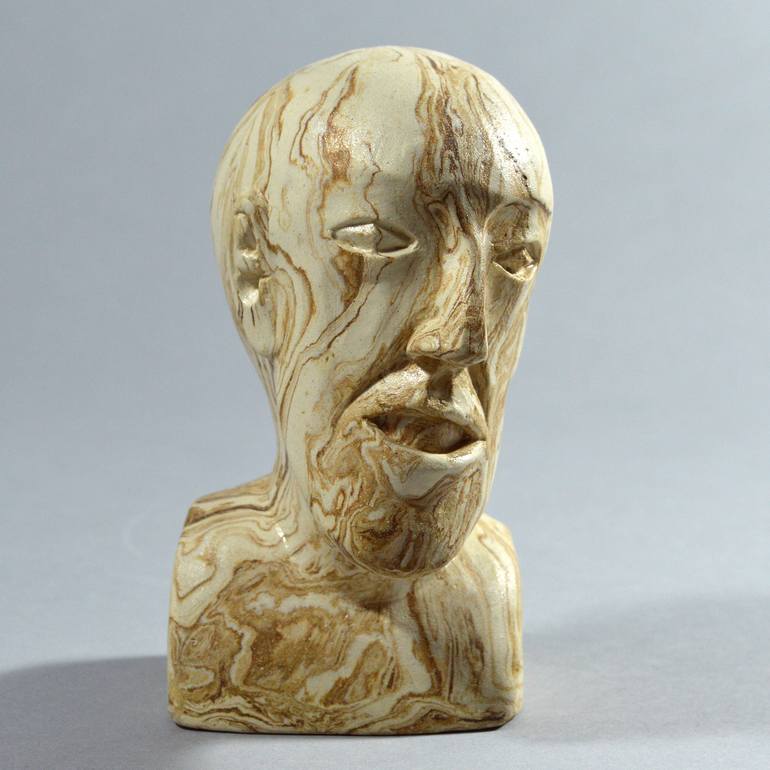 Original Conceptual Portrait Sculpture by Mike Keene