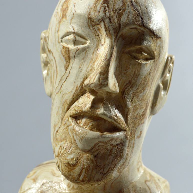 Original Conceptual Portrait Sculpture by Mike Keene