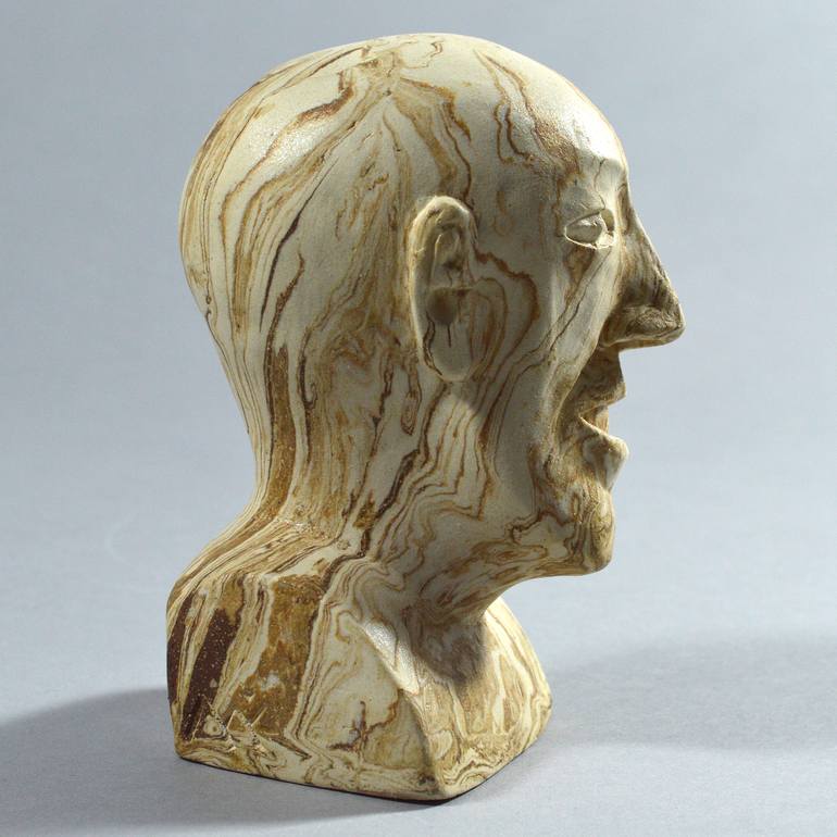 Original Conceptual Portrait Sculpture by Mike Keene