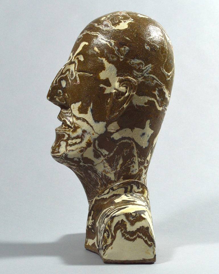 Original Abstract Portrait Sculpture by Mike Keene