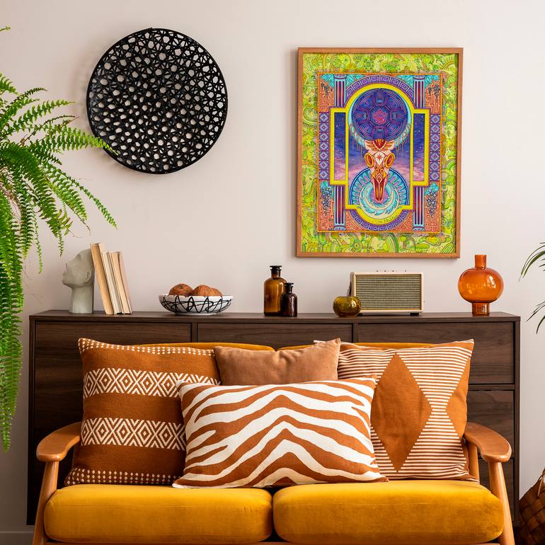 Original Art Deco Other Drawing by Homo Bohemian